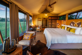 Karangoma Camp: Deckenventilator