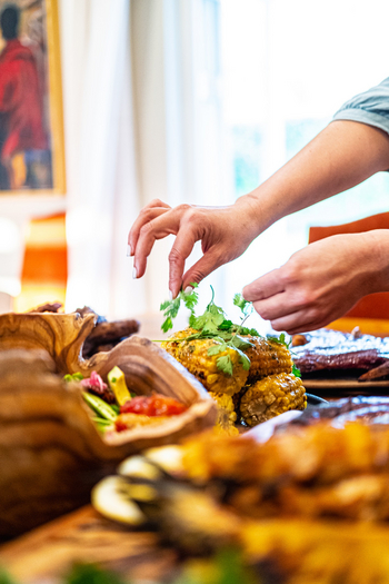 La Clé: Küche - Traditional South African Braai