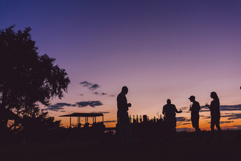 Leroo La Tau Lodge: Sundowners