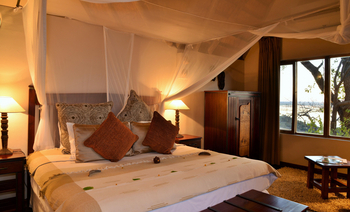 Muchenje Safari Lodge: Doppelbett