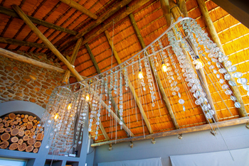 Naankuse Lodge: Glasdeko