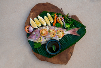 andBeyond Benguerra Island: Küche