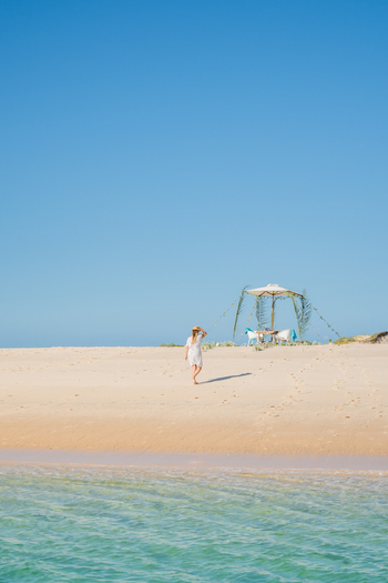 Azura Benguerra Island: Strandpicknick
