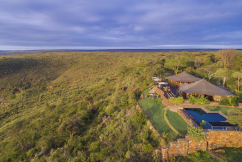 Elewana Loisaba Tented Camp: Hauptgebäude mit Main Pool