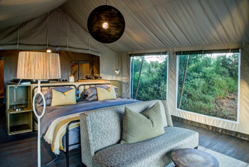 Gomoti Plains Camp: Gästezelte