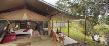 Ol Pejeta Bush Camp: Zeltinterieur