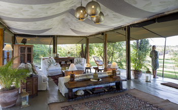 Richard's River Camp: Loungezelt