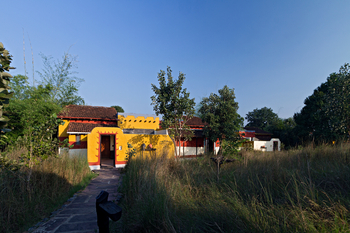 Samode Safari Lodge Samode Safari Lodge: Zugang zu einer Suite