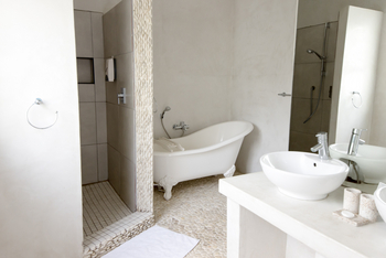 Swakopmund Guesthouse: Gästebad