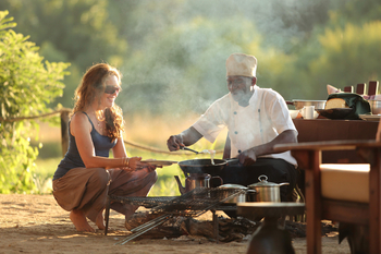 Time + Tide Chongwe Camp: Cooked Breakfast