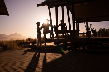 Wolwedans Dune Camp Family Suite: Sundowner
