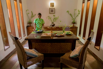 Bagh Villas: Rezeption im Spa