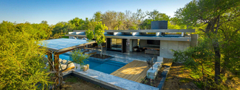 Cheetah Plains Karula House: Das Haupthaus von Außen