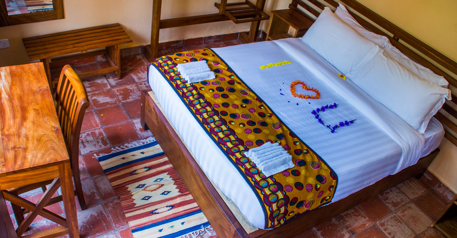 Ichumbi Gorilla Lodge Ichumbi Gorilla Lodge: Doppelbett