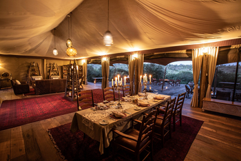 Mara Nyika Camp: Hauptzelt