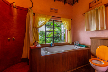 Ndali Lodge: Gästebad