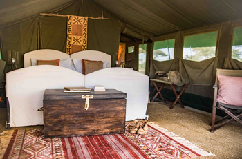 Olaado Camp: Doppelbett