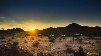 Ozondjou Trails: Morgensonne