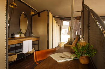 Siringit Migration Camp: Waschtisch