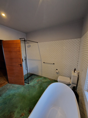 The Dune Camp: Gästebad