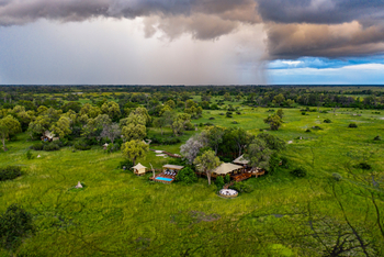 Tuludi Camp: Luftbild