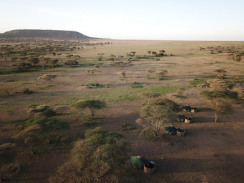 Wayo Little Green Camp: Luftbild