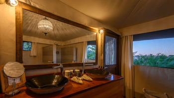 Jacana Camp: Gästebad