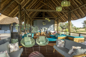 Maramboi Tented Lodge: Lounge