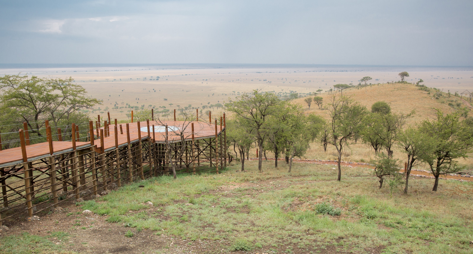 Ole Serai Camp Seronera Ole Serai Camp Seronera: Aussichtsplattform