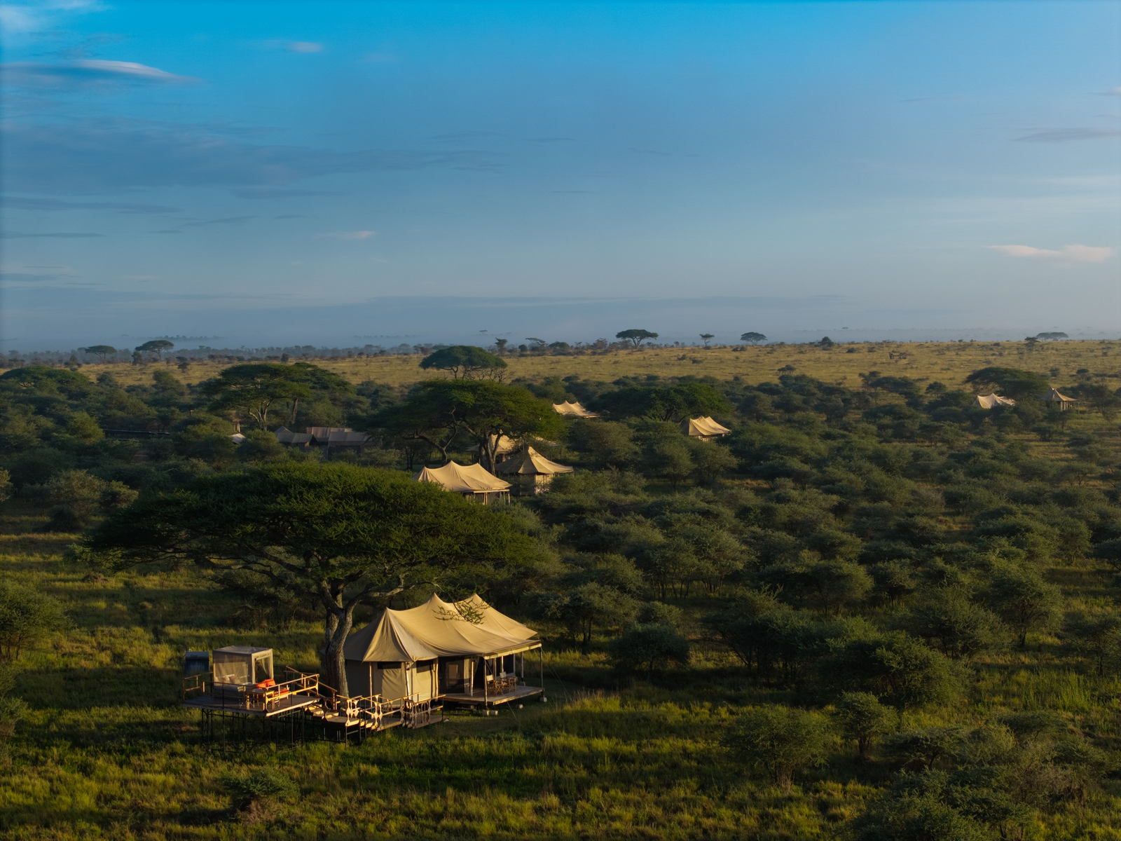 Olmara Camp Olmara Camp: Luftbild