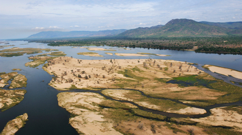 Potato Bush Camp: Flusslandschaft