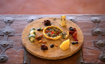 Saruni Rhino Camp: Gemüsekuchen