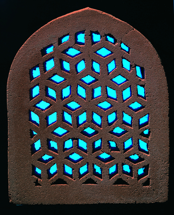 The Oberoi Rajvilas: Geschnitzter Sandstein