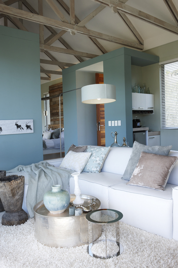 The Olive Exclusive: Sofaecke im Gästezimmer