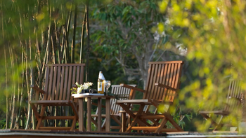 The Serai Kabini: Sitzgelegenheit