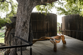 Xigera Safari Lodge Xigera Safari Lodge: Zugang zum Spa