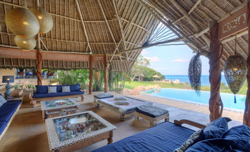 Alfajiri Villas Alfajiri Villas: Loungebereich unter offenem Zelt Garden Villa