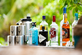 Astove Coral House: Sundownergetränke