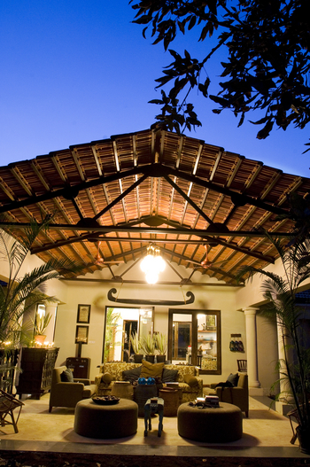 Baghvan Jungle Lodge: Lounge