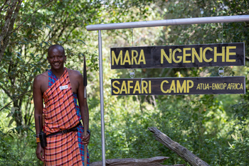 Mara Ngenche Safari Camp: Eingangsbereich
