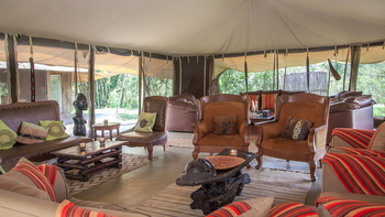 Mara Ngenche Safari Camp: Loungebereich