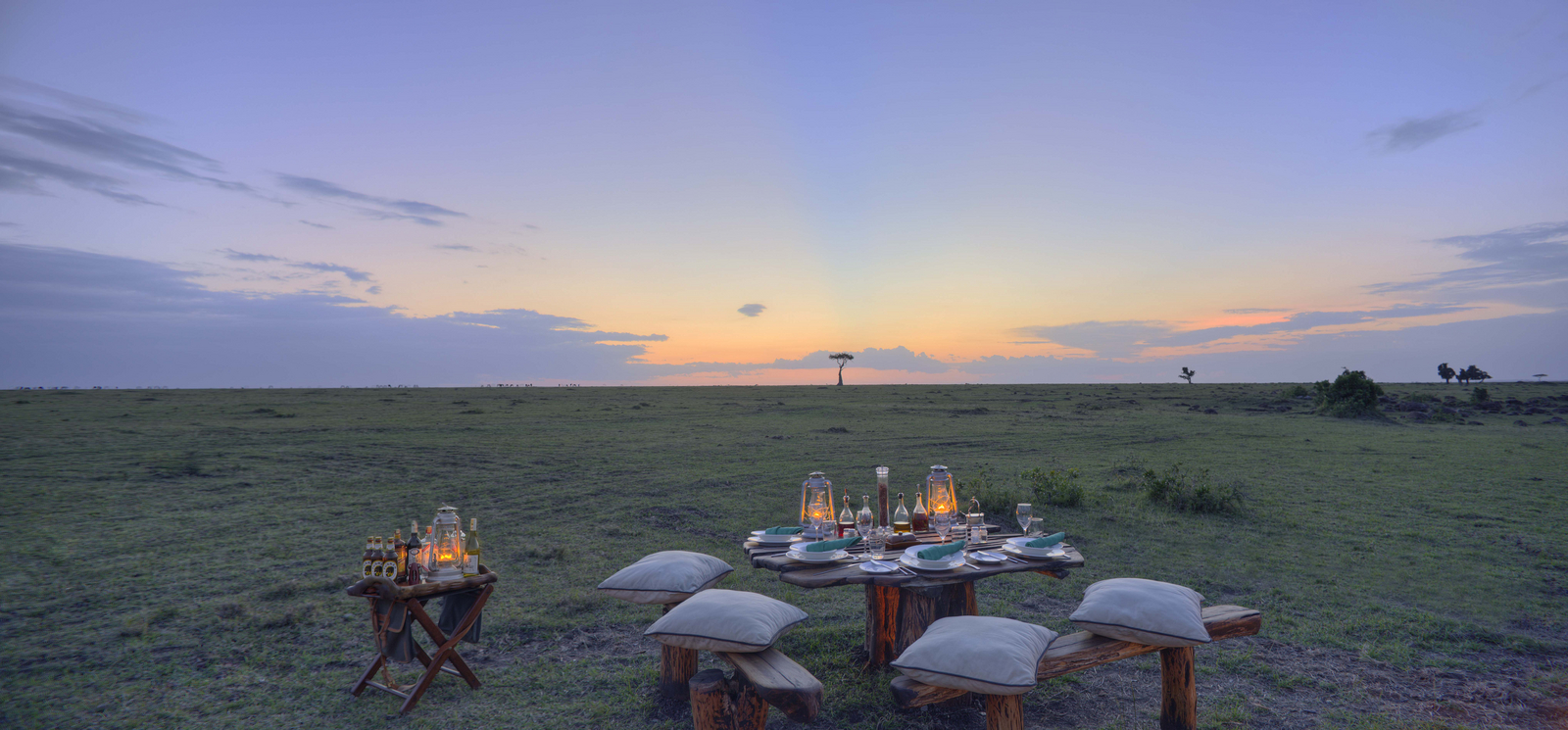 Saruni Wild Saruni Wild: Romantisches Dinner