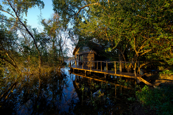 Sindabezi Island: Gästechalet am Ufer