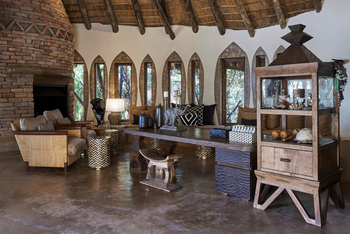 Singita Pamushana Lodge: Lounge