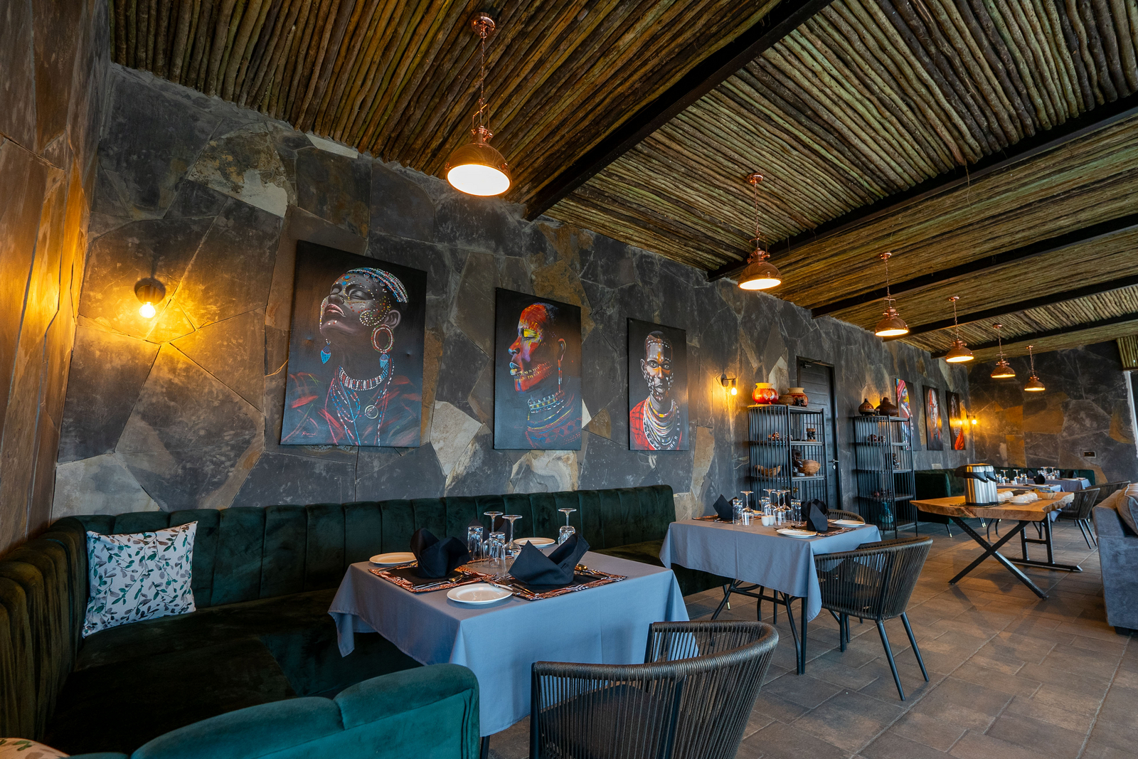 Tarangire Elephant Springs Camp Tarangire Elephant Springs Camp: Dinner