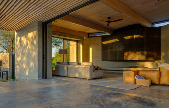 Cheetah Plains Karula House: Die Lounge