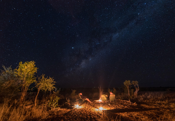 Hwange Bush Camp: Sternenhimmel