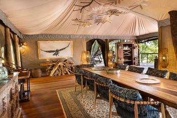 Mara Toto Tree Camp: Speisesaal