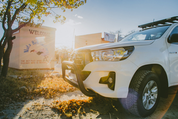 Nata Lodge Nata Lodge: Tor zum Nata Bird Sanctuary