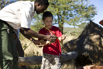 Okonjima Plains Camp: Pfeil und Bogen